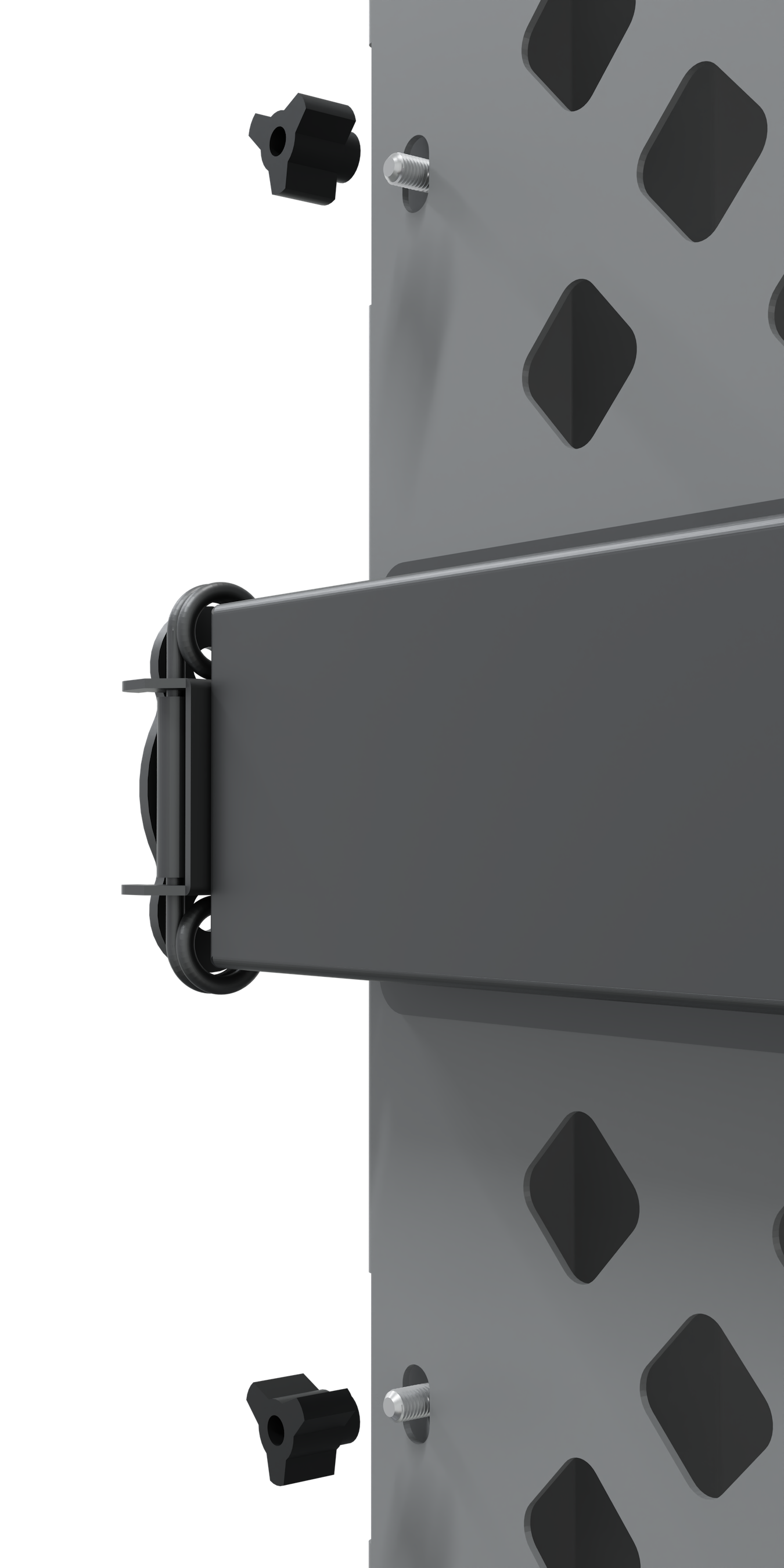 iata brackets and wingnuts installation on collapsible dog crate